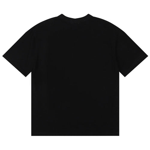 AMlRl Staggered Logo Print Cotton Jersey T-Shirt